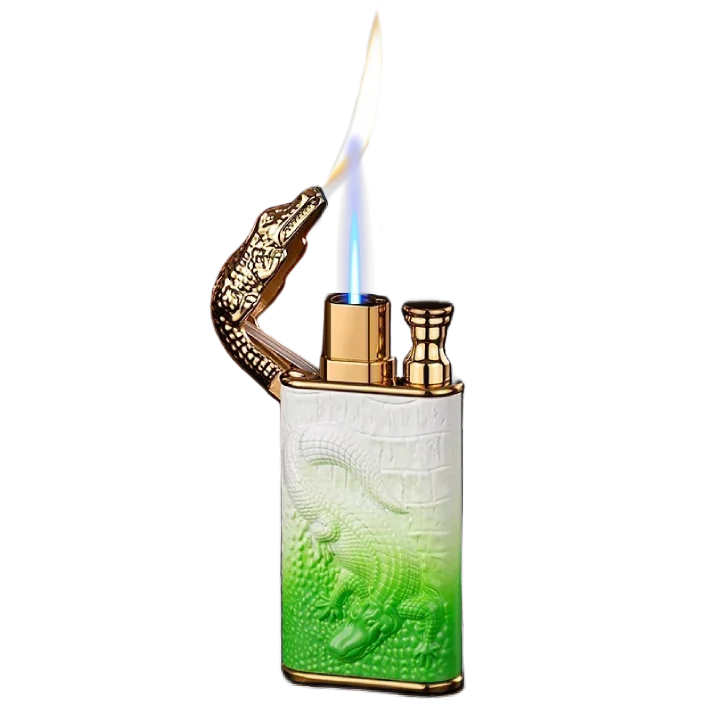 dual fire crocodile lighter